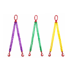 Zawiesia wężowe 2-cięgnowe zakończone hakami